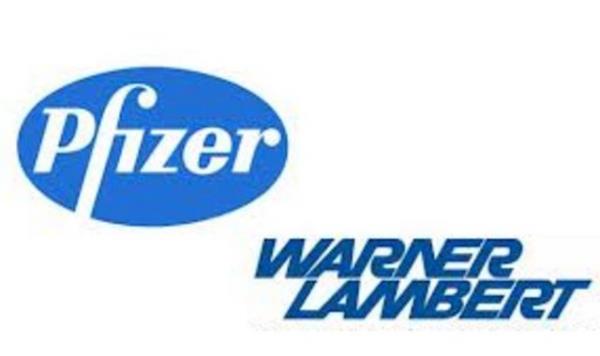 999'da Pfizer, Warner-Lambert' 90 milyar $ karlnda satn ald.