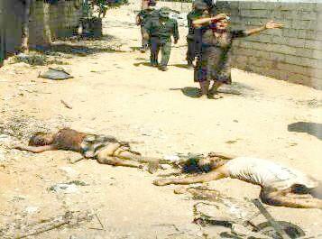 Sabra ve atilla katliam her ne kadar Lbnanl Falanjist militanlar tarafndan gerekletirilmi olsa da o dnemde Lbnan' igal altnda tutan Siyonist igal glerinin gzetiminde ve istekleri dorultusunda gerekletirilmitir.