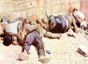 Bu igalin ve saldrnn gayesi szde, o zaman Lbnan'a s kurmu olan FK militanlarn oradan karmakt. Ama Siyonist vahet Lbnanl, Filistinli, gerilla, sivil, kadn, erkek, ocuk, yal, gen ayrm yapmadan herkesi kuatt.