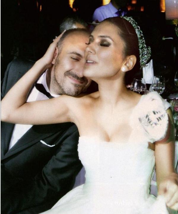 Halit Ergen ile Bergzar Korelin evlilik resmi