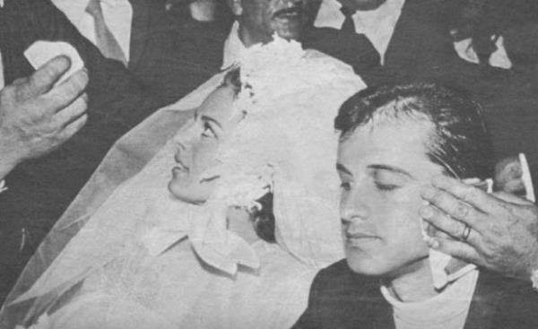 Hlya Koyiit ile Selim Soydann evlilik resmi