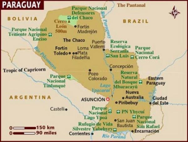 Paraguay: 84
