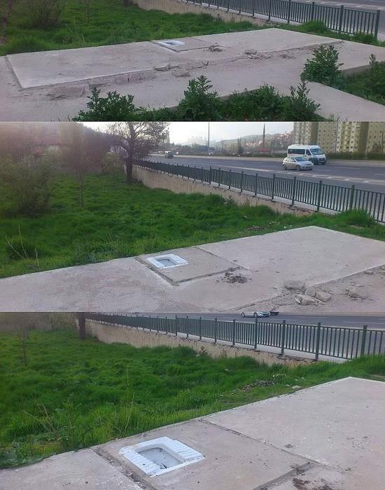 'Bir de baktm ne greyim, Havar Allahm, Gzlerime inanmadm, Yandm Allahm.'