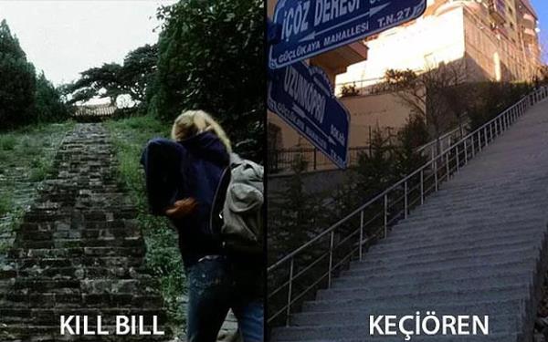 Tarantino merdiven grsn. Eksiimiz yok, fazlamz var.