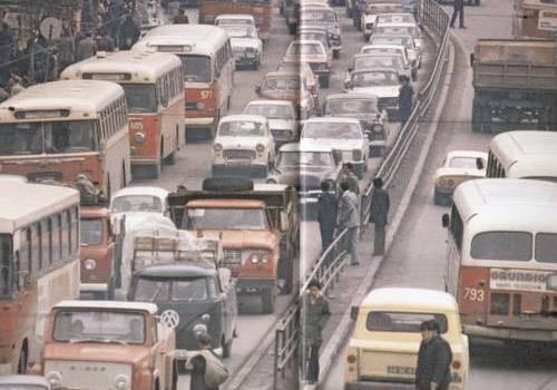 1976 ylnn stanbul'unda Beyazt'taki trafik ilesi...