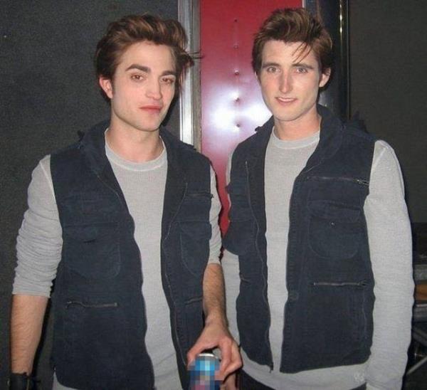 Rob Pattinson ve dublr