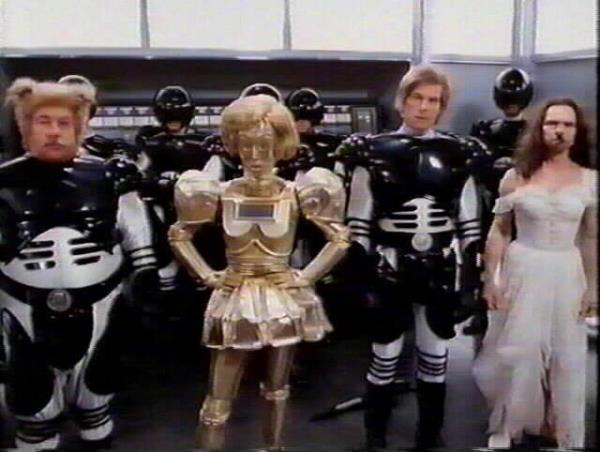 Spaceballs dublr sahnesi (filmden bir aka)