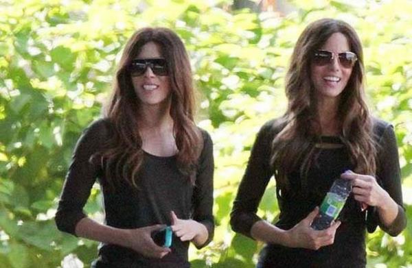 Kate Beckinsale ve dublr