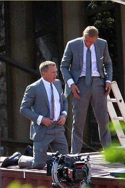 Daniel Craig ve dublr