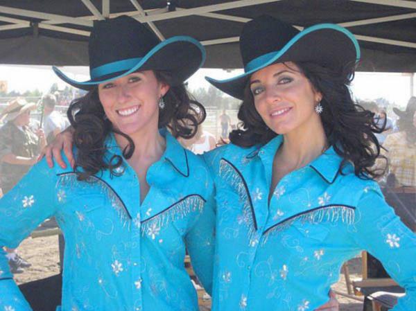 Michelle Morgan (Heartland) ve dublr Kateri Cowley