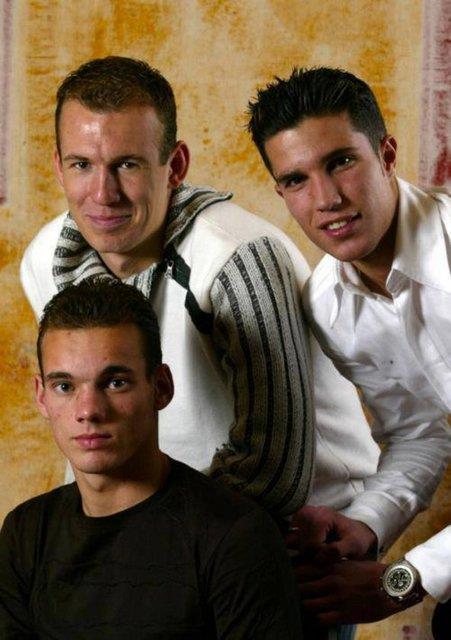 Robben, Van Persie, Sneijder