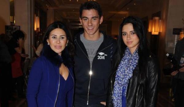 Suzan Sabanc Diner, olu ve kz ile...