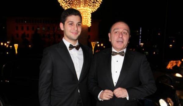 Hakan ve Hac Sabanc'nn kardei Kerim Sabanc, babas ile...