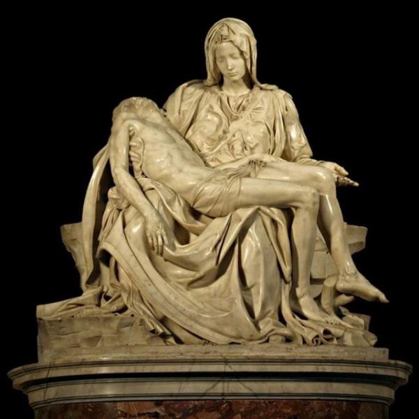 <p><b>Pieta ? Michelangelo: </b></p>  talya'da bulunan Heykel, sa'nn armhtan indirildii an canlandrr. Hristiyan inancna uygun olarak, Tanr'nn olunun cansz bedeni artk annesinin kollarnda yatmaktadr.