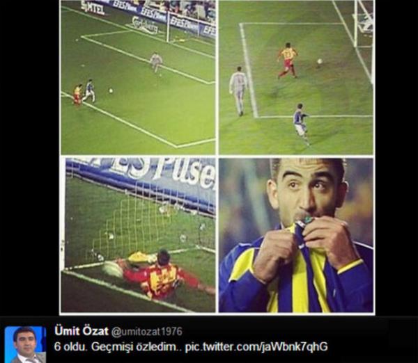 Skorun 6-0 bitmesi Fenerbaheli eski futbolcu mit zat'n da dilindeydi. mit zat, 2006 ylnda Fenerabahe'nin Galatasaray' 6-0 yendii ma hatrlatarak "6 oldu. Gemii zledim" yorumunda bulundu.