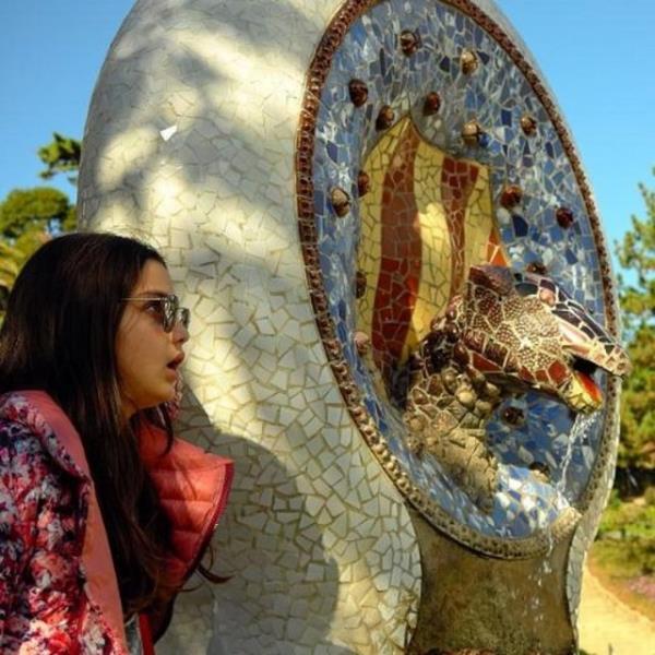 BERNA LAN Bu da benim apik. Heykeli taklit ediyor iyi mi