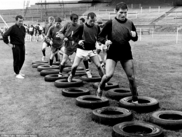 Celtic takm 1967 senesinde idman yapyor.