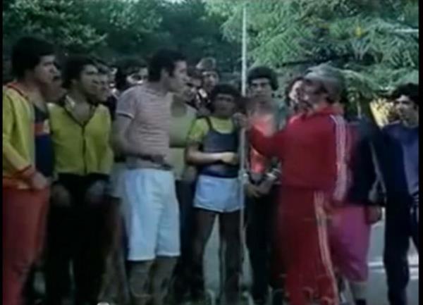 Hababam Snf / Kemal Sunal  <p>-aban buna ne denir?</p>  -Bilmem  <p>-Crit Cirit hadi at..</p>  -Lazm deil mi?