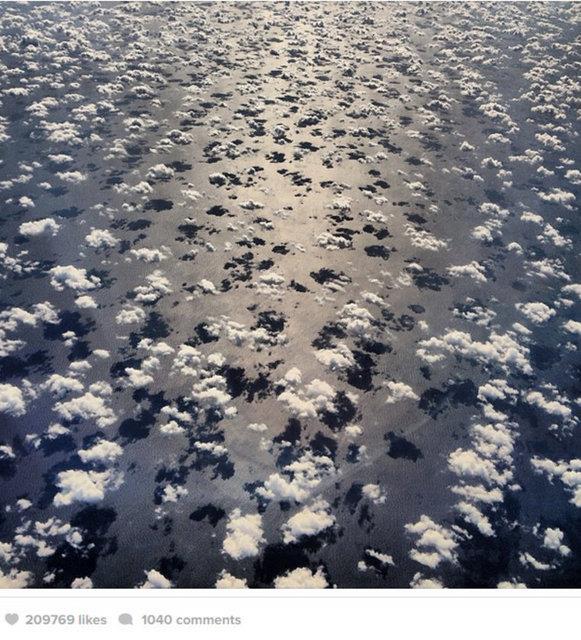 Meksika Krfezi'ne yukardan bir bak