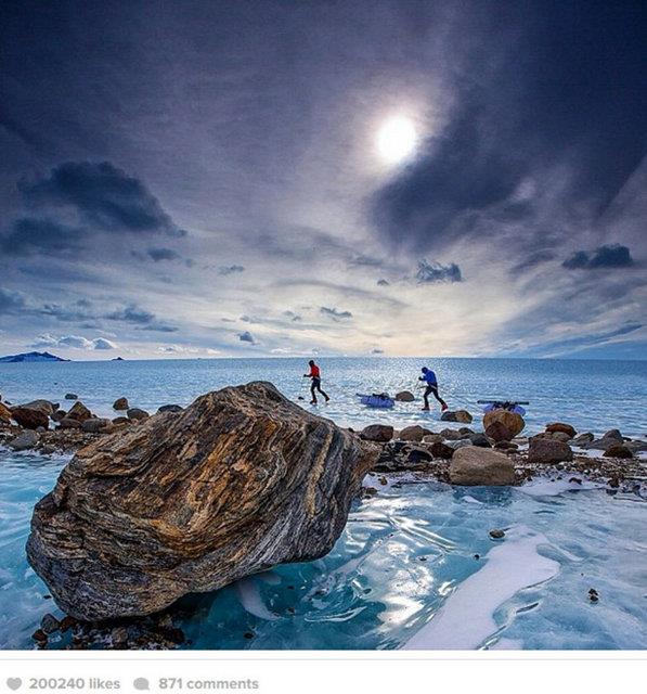 Antartika'da bir NatGeo grevinden