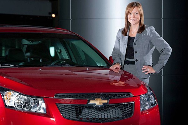 <p><b>1. Mary Barra</b></p>  General Motors CEO'su