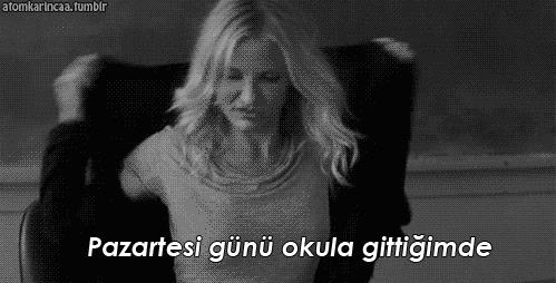 Okul Hem Uykumuzu Blyor. Hem de stemediimiz Bilgileri Beynimize Sokmaya alyor.