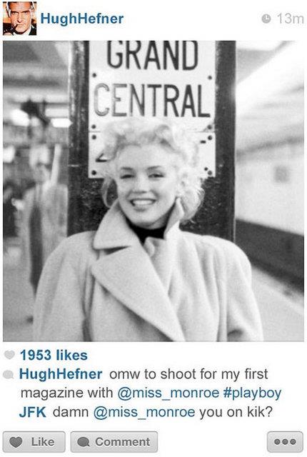 17. Hugh Hefner'in ilk fotoraf