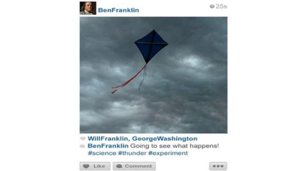 3. Neler olacan merak eden Benjamin Franklin