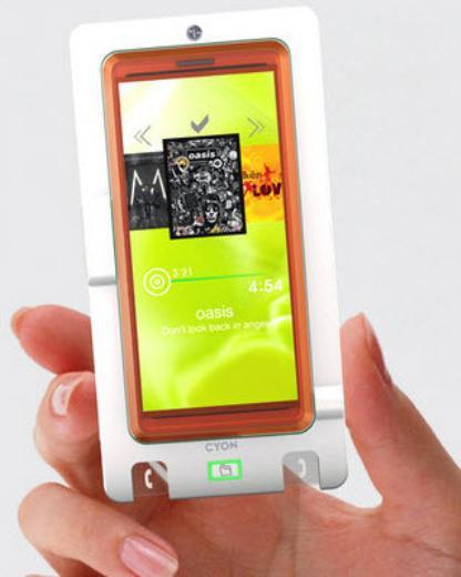 <p><b>Whisky Cyon Phone</b></p>  Tek renk telefondan skldnz m? Whisky Cyon Phone adl bu telefon gelen aramaya gre rengini deitirebiliyor.