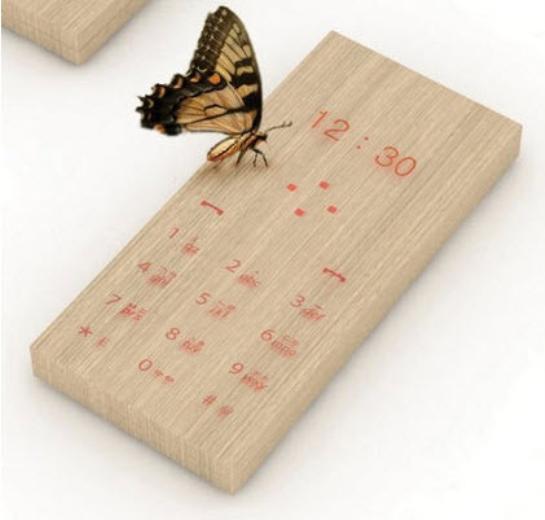 <p><b>Maple Phone</b></p>  Grnte sadece 4.5 x 10.4 x 9.8 cm ebatlarnda ahap bir para...