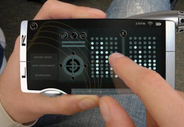 <p><b>KRE8</b></p>  Bu telefon sizin parmak hareketlerinizi takip ederek, bu hareketleri bir MIDI dosyasna dntrebiliyor. Yani KRE8 ile gerek anlamda mzik parmaklarnzn ucunda