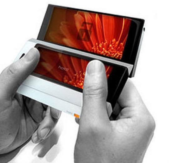 <p><b>Butterfly-Handy</b></p>  ki byk ekrana sahip bu kayak kapakl telefonun dokunmatik ekran dnda hi bir tuu yok. Tasarmcs ise 15 yandaki bir renci