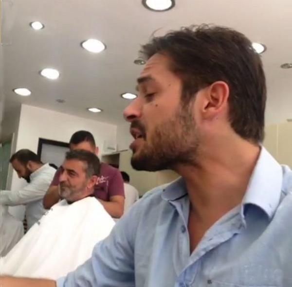 18. Berberle kanki olan adam ve dram