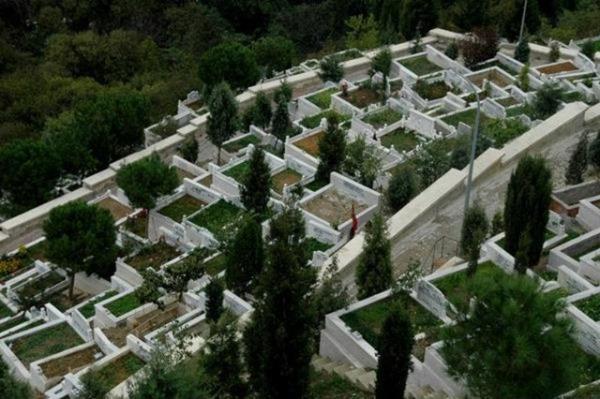 <p><b>Blge halk mezarlarla i ie</b></p>  Eyp Mezarl ile i ie girmi mahallelerde oturanlar iin, llerle komu olmak gayet normal ve allm bir durum.