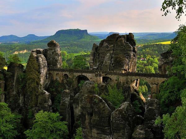 8. Bastei Kprs - Elbe Sandstone Dalar, Almanya