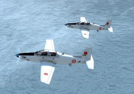 H�RKU� E��T�M U�A�I TAI taraf�ndan tasar�m� yap�lan yerli u�a��m�z H�rku�, orta-seviye e�itim i�in hava kuvvetlerinde kullan�lacak. Yurtd���na da sat�lmas� hedeflenen ve isminin �nl� havac�m�z Vecihi H�rku�'tan alan u�ak, gece ve g�nd�z g�rev yapabilme kabiliyeti ile ��retmen ve ��renci pilotun arka arkaya oturdu�u, tek turboprop motorlu bir konfig�rasyona sahip olacak.