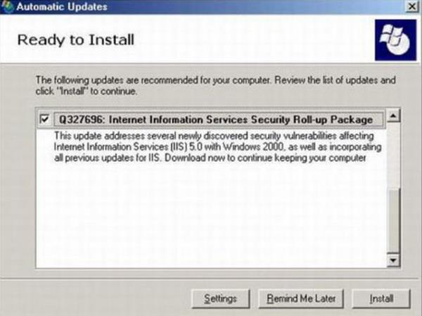 (IIS ile ilgili gncellemenin aklamas)" "Bilgisayarnz himaye etmek iin imdi indirin" ndirmezsem bilgisayarm elimden alacaksanz pek bir seeneim yok sanrm..