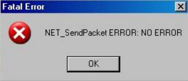 nemli Hata" "NET_SendPacket Hatas: Hata Yok" Ben de sanmtm ki..