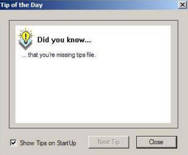 Gnn ipucu" "pular dosyasnn olmadn biliyor muydunuz?" Bugn aldm en gzel haber...