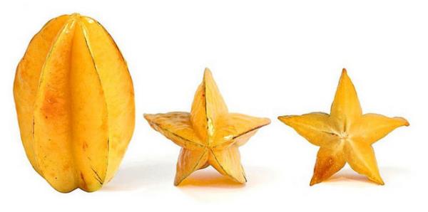 <p><b>Yldz Meyvas</b></p>  Doann bir baka mucizesi yldz meyvesi lkemizde baz marketlerde bulunuyor.Tezgahlara Gneydou Asya'dan geliyor. Tpk muz gibi yeilken toplanan bu meyve buralara ulaana kadar sararyor elma, armut, limon aras tadn alyor.