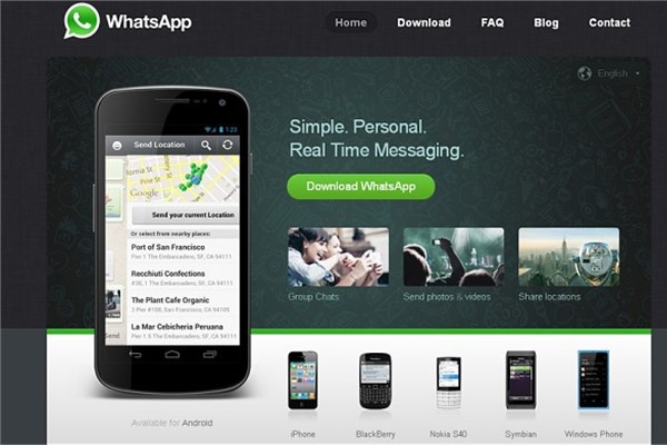 <p><b>WhatsApp</b></p>  Dnya apnda 450 milyon insan tarafndan kullanlan WhatsApp, Facebook tarafndan 19 milyar dolara satn alnd.