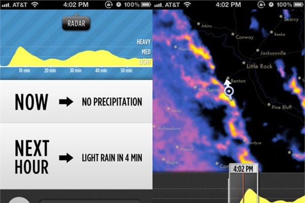 <p><b>Dark Sky</b></p>  Telefonunuzu bir hava istasyonuna eviren Dark Sky, detayl hava durumu bilgileri vermenin yan sra, yaknlarda gelien bir frtnann ne ynde ilerlediine dair bilgiler de salyor. Uygulama sadece iOS iletim sisteminde kullanlyor.