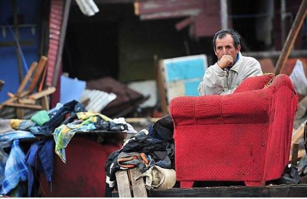 <p>27 ubat 2010, Maule Depremi (ili) </p>  8.8 byklndeki depremde 800 kii ld.