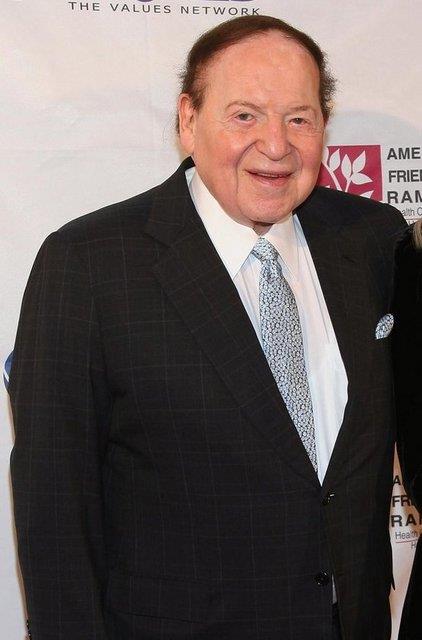 8. Sheldon Adelson - Kumarhaneler 38 milyar dolar