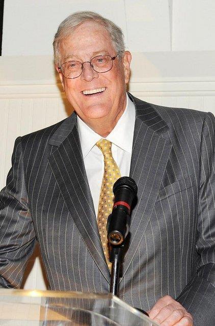7. David Koch - eitli sektrler 40 milyar dolar