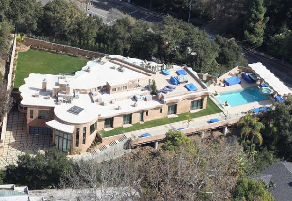 Rihanna'nn Pasifik Palisades'ta bulunan evi