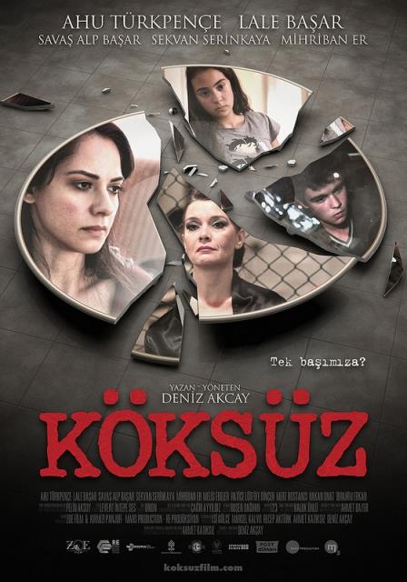 <p><b>Kksz</b></p>  Deniz Akay'n ynettii ve Ahu Trkpene, Lale Baar, Sava Alp Baar ile Sekvan Serinkaya'nn oynadKksz, 14 Mart 2014&#8242;de M3 Film datmyla Zoe Film ? Re Prodksiyon tarafndan vizyona karlyor.