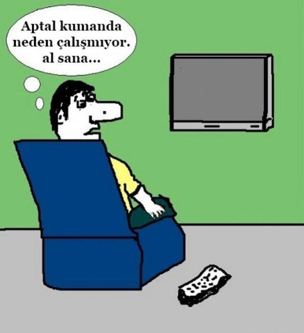 20- Pillerinin bittiini bilmemize ramen, uzaktan kumandann tularna neden daha sert basarz?