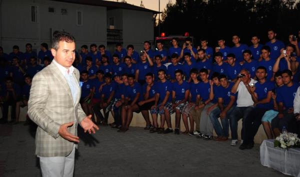 Genlik ve Spor Bakan Suat Kl, Antalya'da Duac Genlik Kamp'n ziyaret ederek genlere konuma yapt.