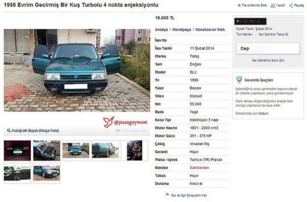 Ornitolog'tan (ku bilimci) satlk...